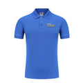 GP Royal blue short-sleeve polo shirt